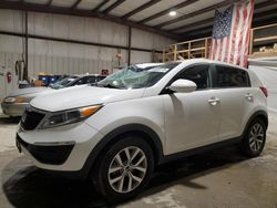 Salvage cars for sale at Sikeston, MO auction: 2016 KIA Sportage LX