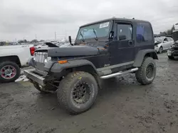 Salvage SUVs for sale at auction: 1992 Jeep Wrangler / YJ