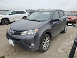 Salvage cars for sale at Kansas City, KS auction: 2014 Toyota Rav4 Limited