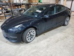 Salvage cars for sale at Houston, TX auction: 2022 Tesla Model 3