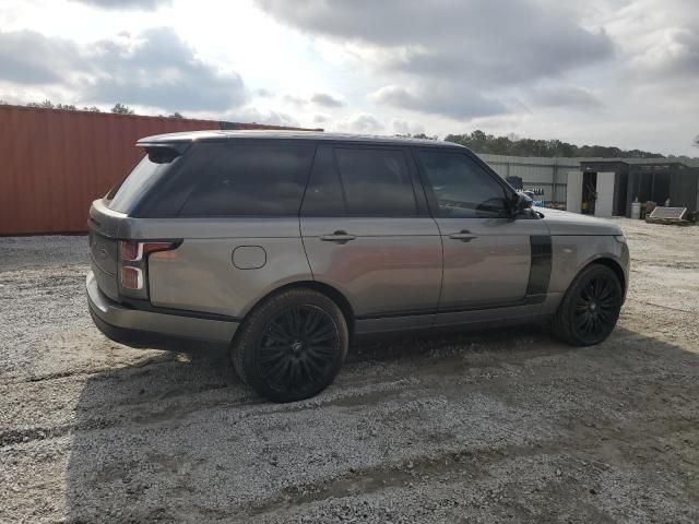 2019 Land Rover Range Rover HSE