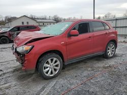 Salvage cars for sale at York Haven, PA auction: 2015 Mitsubishi Outlander Sport ES