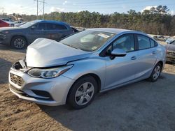 Salvage cars for sale at Greenwell Springs, LA auction: 2017 Chevrolet Cruze LS