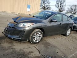 Salvage cars for sale at auction: 2012 Mazda 3 I