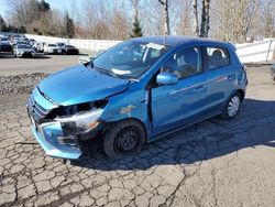 Salvage cars for sale from Copart Portland, OR: 2021 Mitsubishi Mirage ES