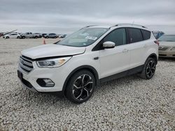 Ford salvage cars for sale: 2019 Ford Escape Titanium