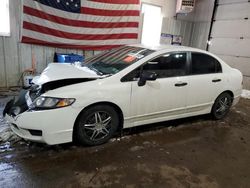 Salvage cars for sale from Copart Lyman, ME: 2011 Honda Civic VP