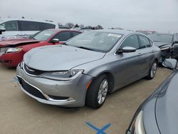 Chrysler 200 salvage cars for sale: 2015 Chrysler 200 Limited