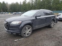 Salvage cars for sale at Graham, WA auction: 2012 Audi Q7 Premium Plus