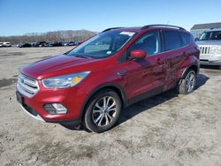 Salvage cars for sale at Assonet, MA auction: 2018 Ford Escape SE