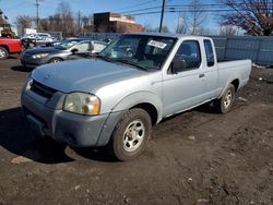 Salvage trucks for sale at New Britain, CT auction: 2002 Nissan Frontier King Cab XE