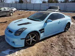 Salvage cars for sale at Oklahoma City, OK auction: 2003 Infiniti G35