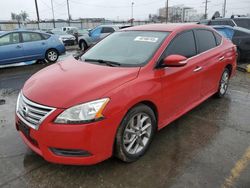 Salvage cars for sale at Los Angeles, CA auction: 2015 Nissan Sentra S