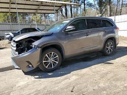 2017 Toyota Highlander SE en venta en Austell, GA