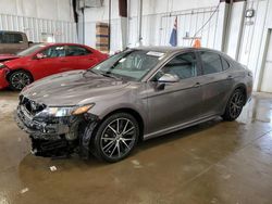 Salvage cars for sale at Franklin, WI auction: 2023 Toyota Camry SE Night Shade