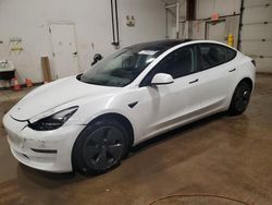 Salvage cars for sale at Pennsburg, PA auction: 2023 Tesla Model 3