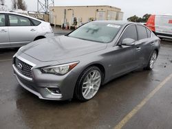 Salvage cars for sale from Copart Hayward, CA: 2020 Infiniti Q50 Pure