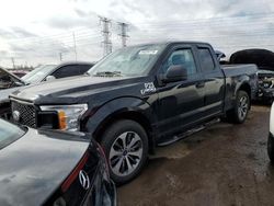 Salvage cars for sale at Elgin, IL auction: 2019 Ford F150 Super Cab