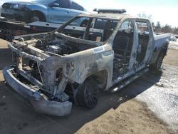 Salvage cars for sale at New Britain, CT auction: 2021 GMC Sierra K1500 AT4