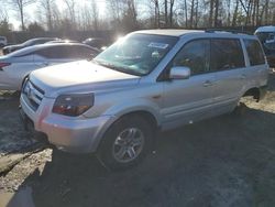 Salvage cars for sale at auction: 2007 Honda Pilot EXL