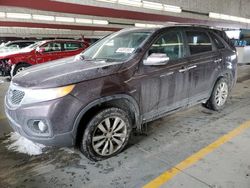 Salvage cars for sale at Dyer, IN auction: 2011 KIA Sorento EX