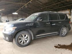 Infiniti salvage cars for sale: 2012 Infiniti QX56