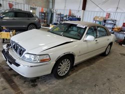 Salvage cars for sale at Mcfarland, WI auction: 2003 Lincoln Town Car Signature