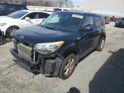 Salvage cars for sale at Spartanburg, SC auction: 2017 KIA Soul