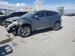 Salvage SUVs for sale at auction: 2016 Nissan Murano S