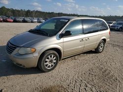 Salvage cars for sale at Harleyville, SC auction: 2005 Chrysler Town & Country Touring