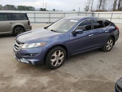 Salvage cars for sale at Dunn, NC auction: 2012 Honda Crosstour EXL