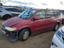 Salvage cars for sale at San Martin, CA auction: 2004 Honda Odyssey EX