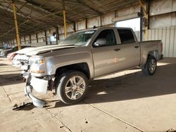 Chevrolet Silverado c1500 Custom Vehiculos salvage en venta: 2018 Chevrolet Silverado C1500 Custom