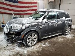 Salvage cars for sale at Lyman, ME auction: 2018 Mini Cooper S Countryman ALL4