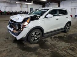 Salvage cars for sale at Denver, CO auction: 2016 KIA Sportage EX