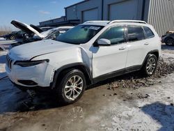 Salvage cars for sale at Wayland, MI auction: 2019 Jeep Cherokee Latitude Plus