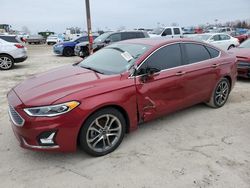 Ford Fusion salvage cars for sale: 2019 Ford Fusion Titanium