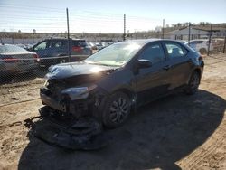 Salvage cars for sale at Laurel, MD auction: 2017 Toyota Corolla L