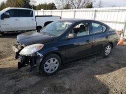 Salvage cars for sale at Finksburg, MD auction: 2012 Nissan Versa S