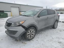 Salvage cars for sale at Leroy, NY auction: 2014 KIA Sportage Base