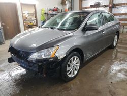 Nissan salvage cars for sale: 2015 Nissan Sentra S