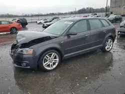 Salvage cars for sale at Fredericksburg, VA auction: 2011 Audi A3 Premium Plus