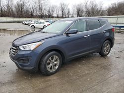 Salvage cars for sale at Ellwood City, PA auction: 2015 Hyundai Santa FE Sport