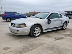 Salvage cars for sale at Grand Prairie, TX auction: 2002 Ford Mustang