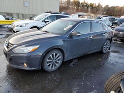 Salvage cars for sale at Exeter, RI auction: 2017 Nissan Altima 2.5