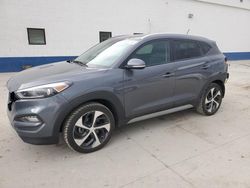 Salvage cars for sale at Farr West, UT auction: 2017 Hyundai Tucson Limited