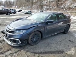 Salvage cars for sale at Marlboro, NY auction: 2019 Honda Civic LX