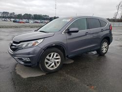 Salvage cars for sale at Dunn, NC auction: 2015 Honda CR-V EX