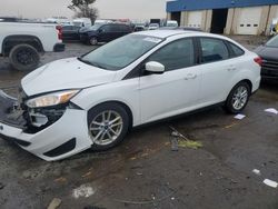 Salvage cars for sale from Copart Woodhaven, MI: 2018 Ford Focus SE