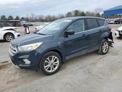 Salvage cars for sale at Florence, MS auction: 2019 Ford Escape SE